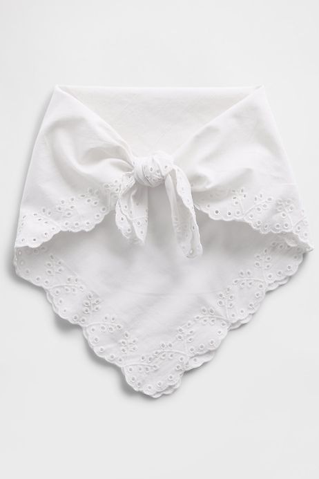 Eyelet Bandana Scarf