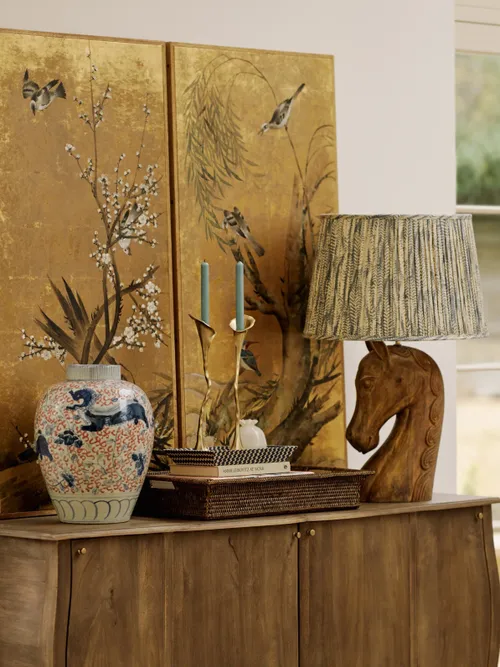 Haydock Table Lamp Base - Natural