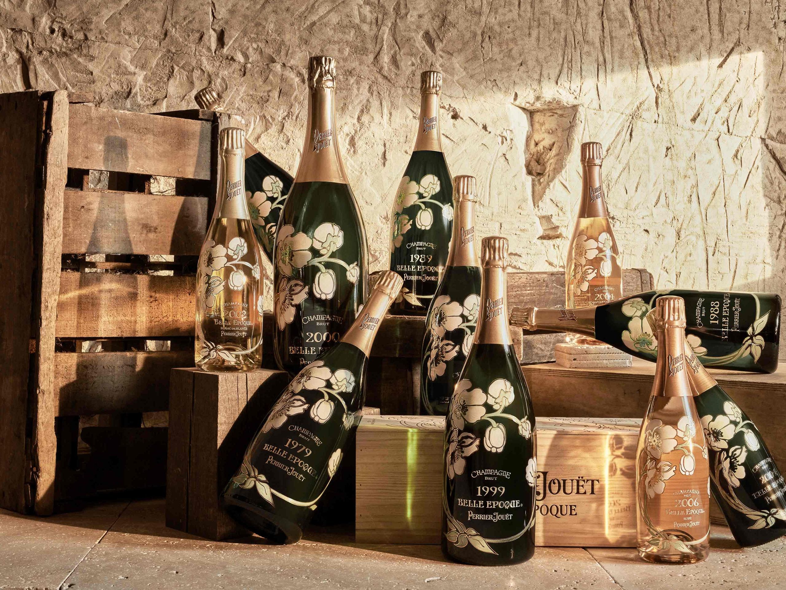 Perrier-Jouët Belle Epoque: brut vintage and blanc de blancs