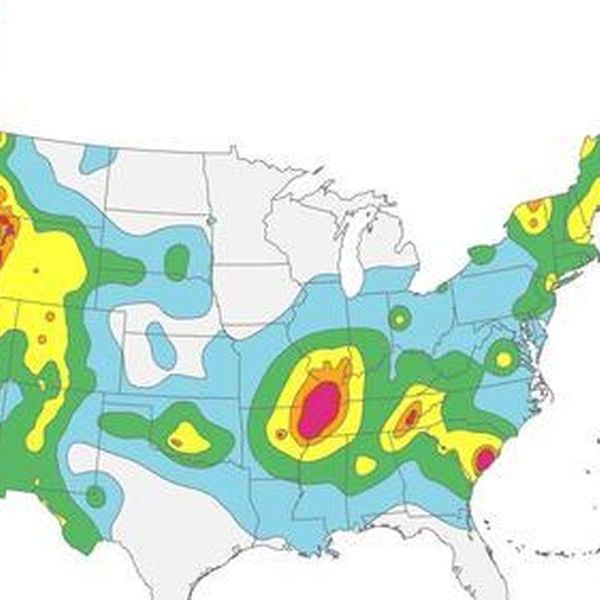 Usgs Releases New Earthquake Risk Map Northern