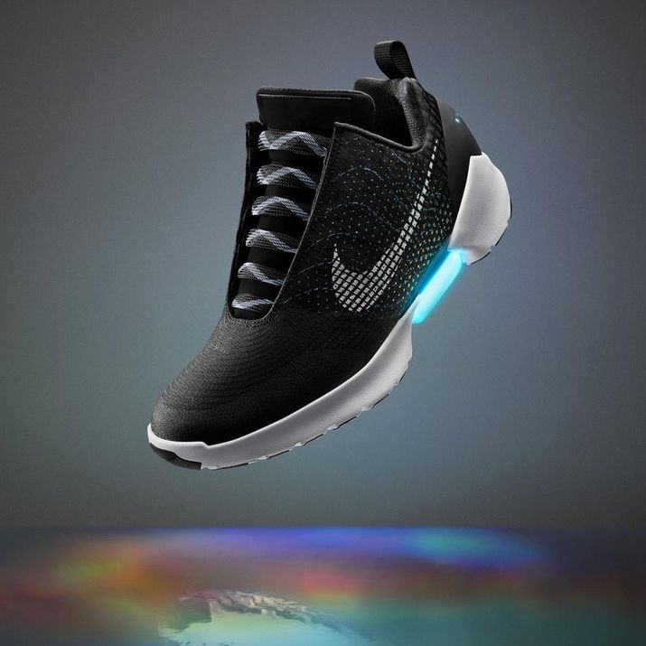 nike self lacing sneaker