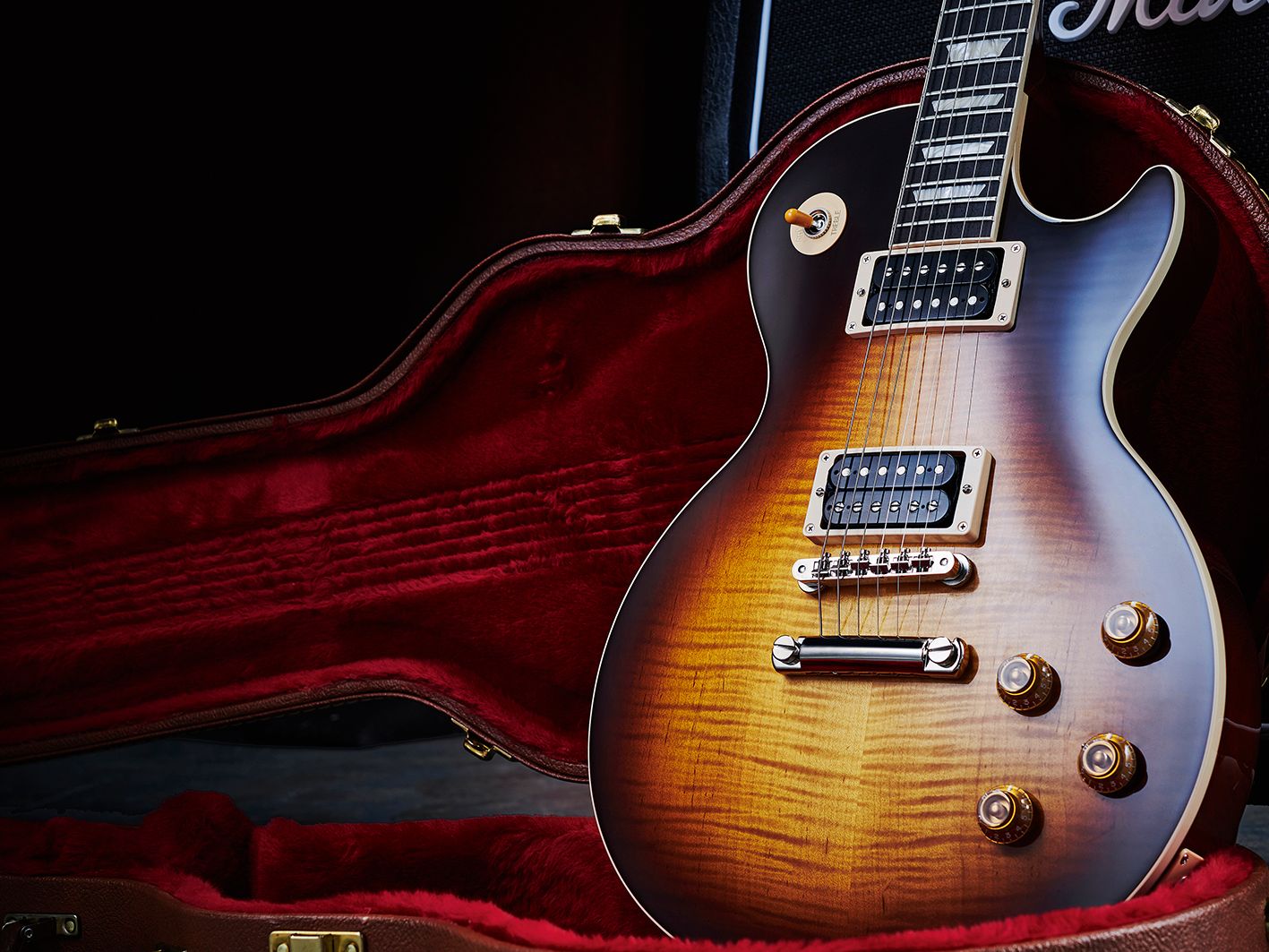 ギター Gibson Slash Les Paul Standard Goldtop Gibson Slash Victoria Les Paul Standard Goldtop Dark Back