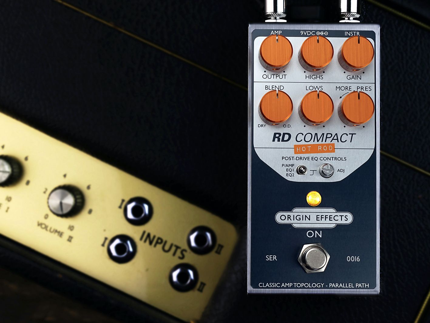 ギター ORIGIN EFFECTS RD COMPACT Hot Rod RD COMPACT Hot Rod – Origin Effects