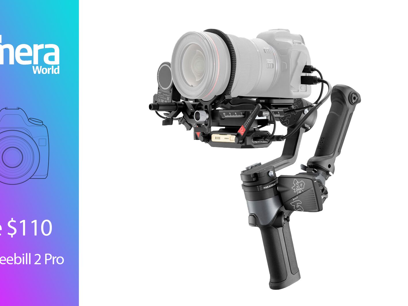 Save $110 on Zhiyun Weebill 2 Pro gimbal and make smooth video all