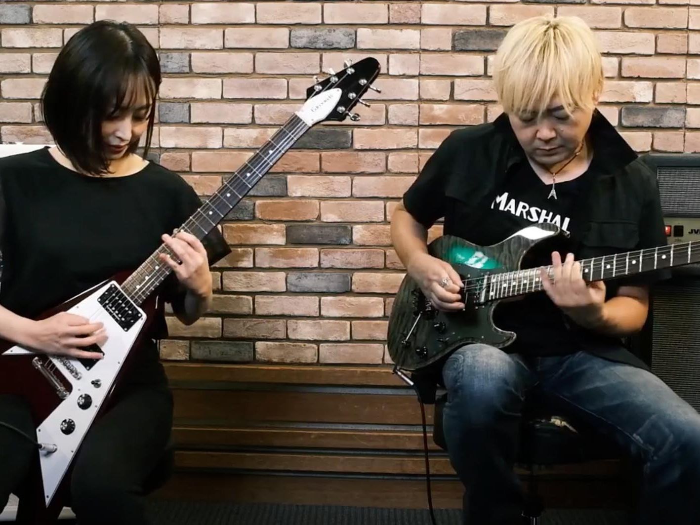 D_Drive's Yuki and Seiji serve up Iron Maiden-style