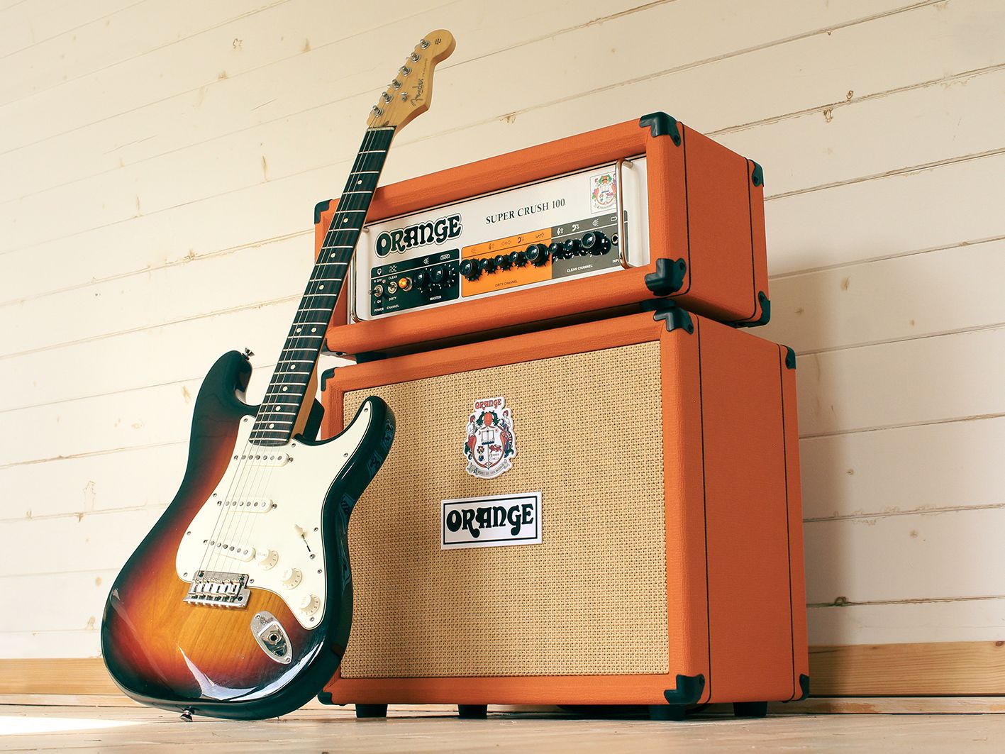 Orange promises tube-like tone from solid-state circuitry with the