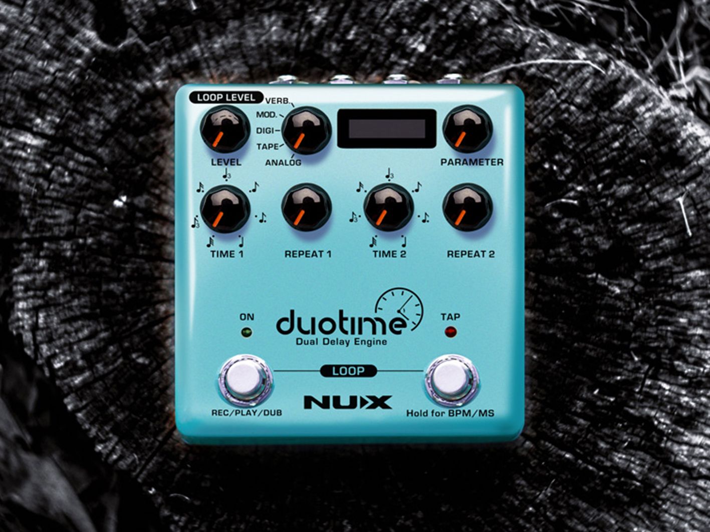 NUX unveils Duotime Dual Delay Engine stereo delay pedal | Guitar