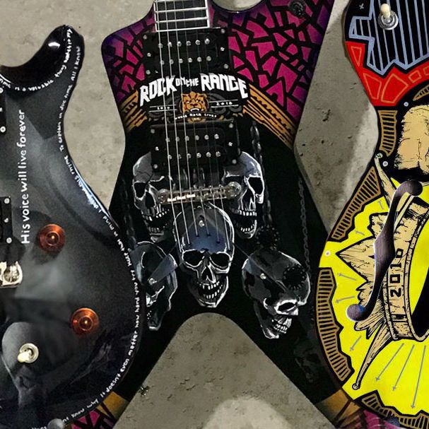 Ronzworld Guitars shares 10 of its most incredible hand-painted
