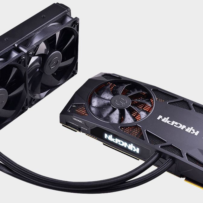 This RTX 2080 Ti has an OLED display and AIO liquid cooler