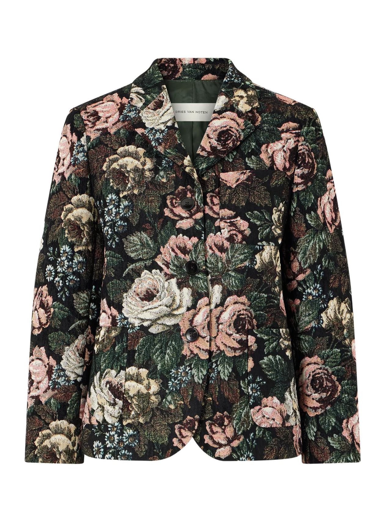 DRIES VAN NOTEN, Floral-Jacquard Chenille Jacket