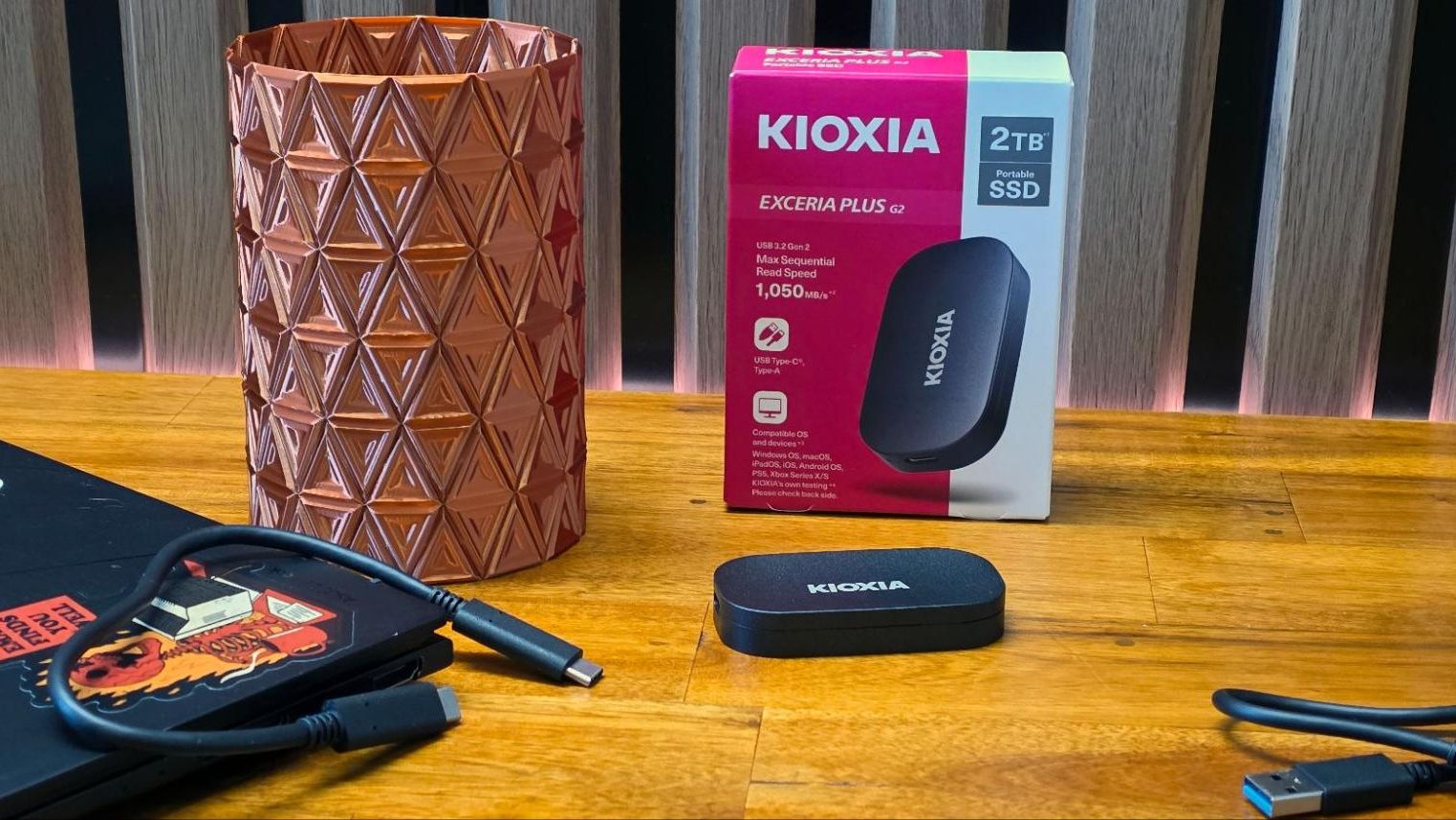 Kioxia Exceria Plus G2 (2TB) review: Convex and compact