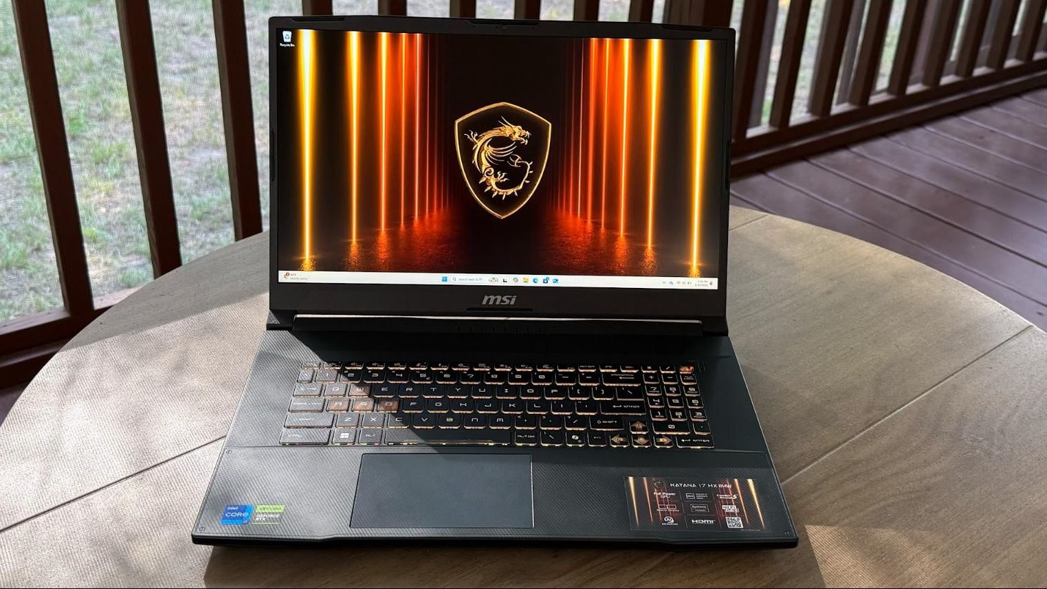 MSI Katana 17 HX gaming laptop review: 1080p gaming with Nvidia's