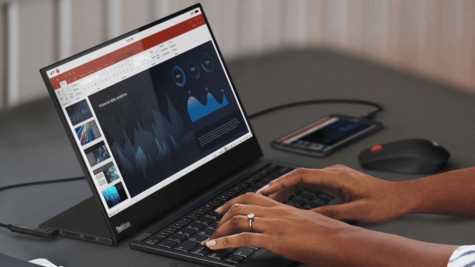 Lenovo ThinkVision M14t portable monitor review | Tom's Guide