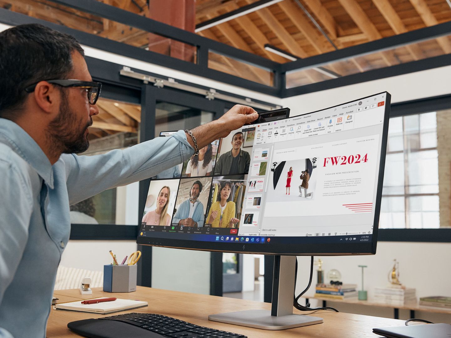 HP announces new Series 5 Pro monitors with impressive tools for