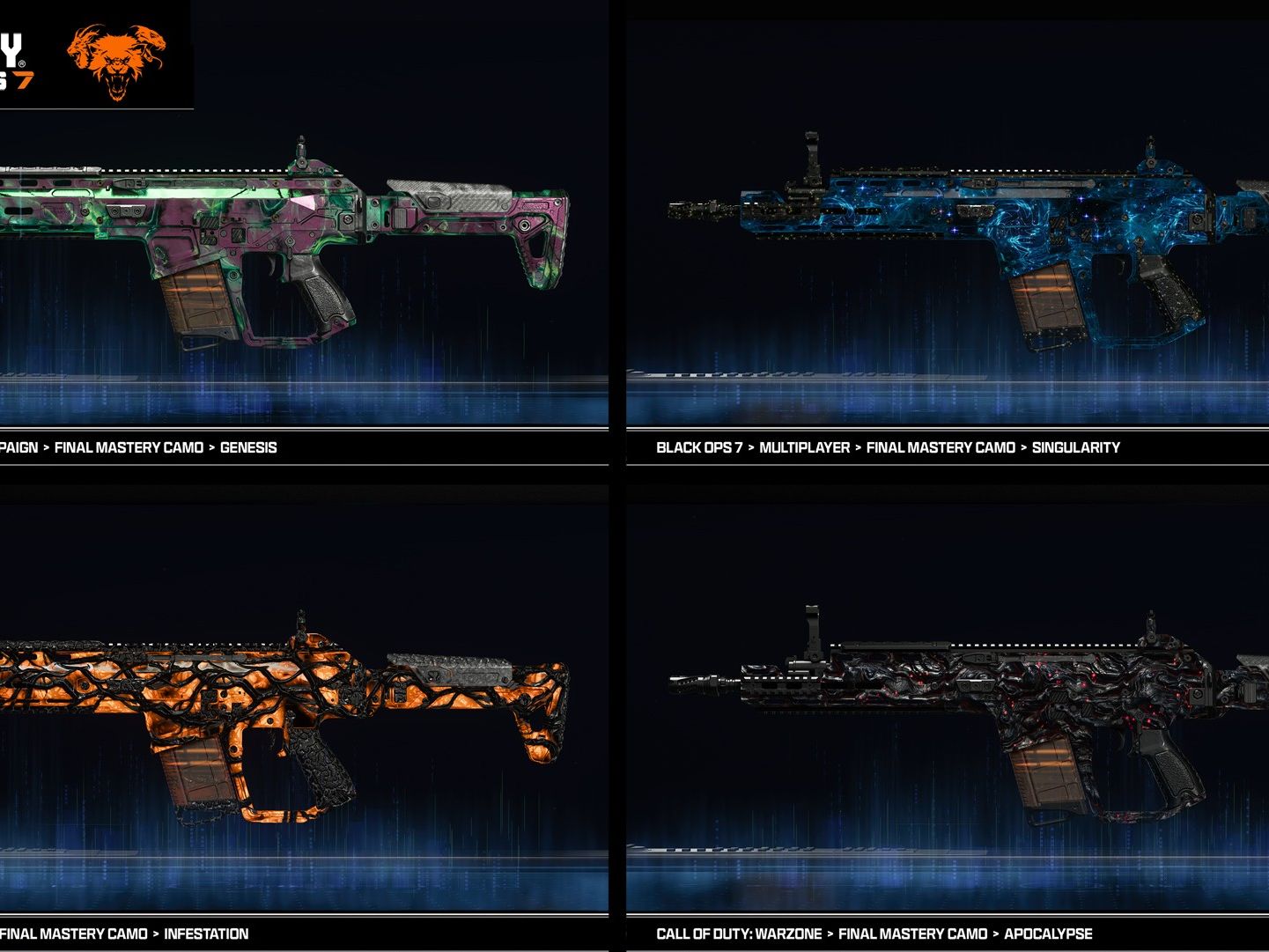 The Black Ops 7 Camo grind is less stressful than last year, with