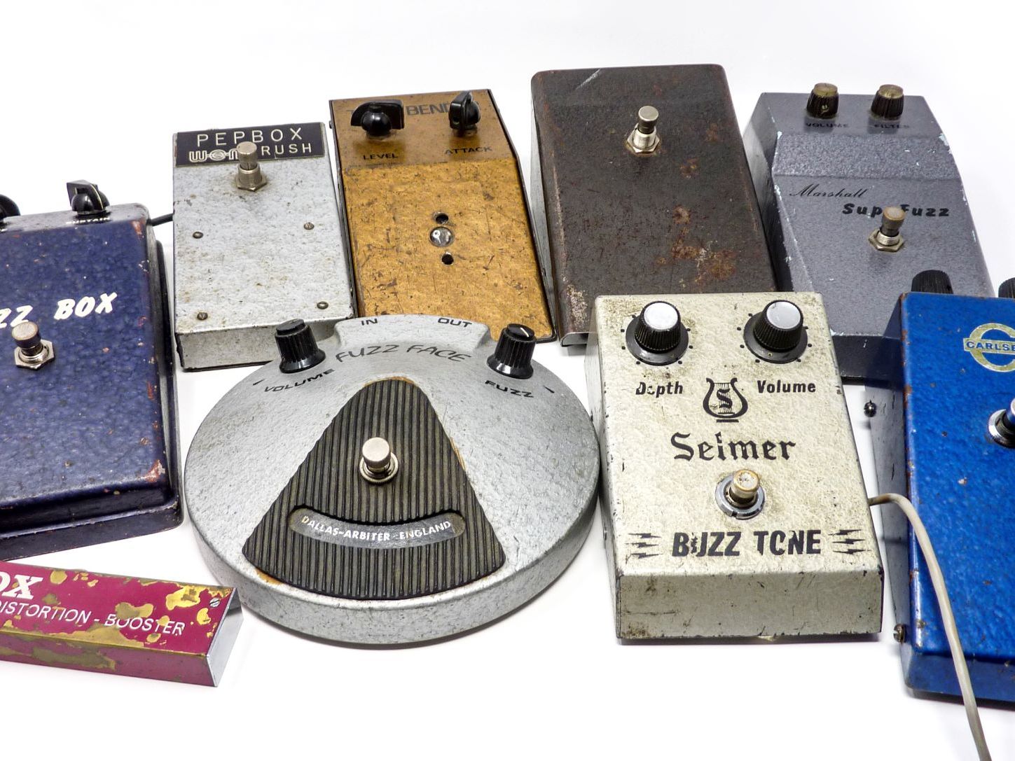 【上品】 Vintage British Rare Five Fuzzboxes Tone Aren't (That ギター