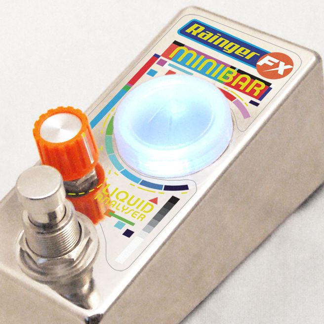 Rainger FX MINIBAR ギターエフェクター Amazon.com: Rainger FX Minibar Liquid Analyser Guitar Pedal