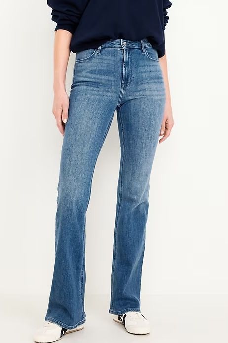 Old Navy , High-Waisted Wow Flare Jeans (Were $37)