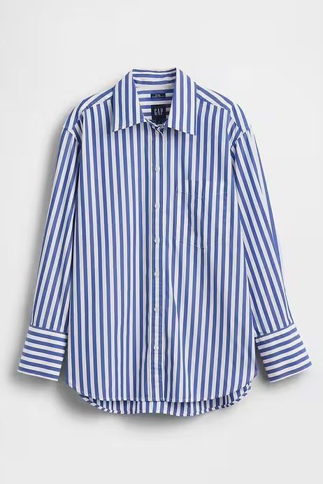 Gap Organic Cotton Poplin Big Shirt