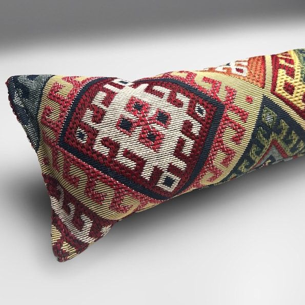 Kilim Fabric Heavy Door Draught Excluder &amp;ndash; 70-200cm, Weighted Draft Stopper, Windows and Doors - Length: 70 Centimeters