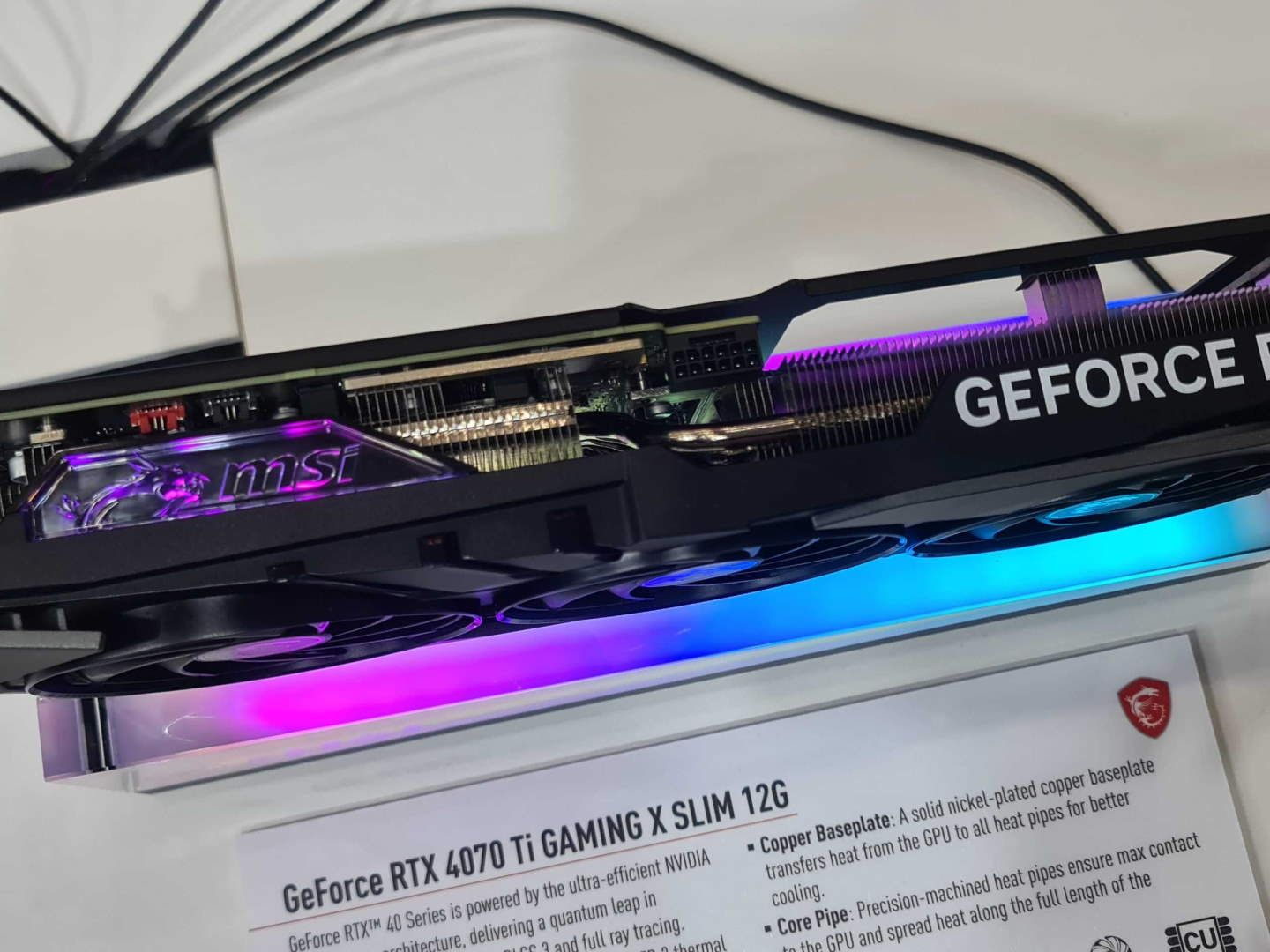 MSI's new line of Gaming X Slim graphics cards has made me