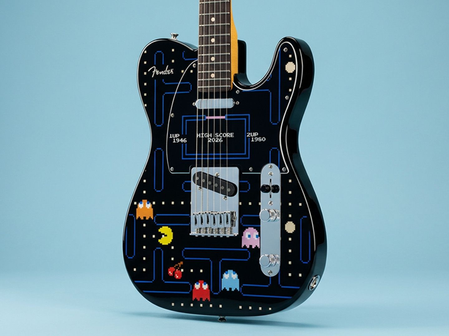 希少！Teisco TE-380 Telecaster Custom Cross retro gaming with a classic Fender Telecaster and this is
