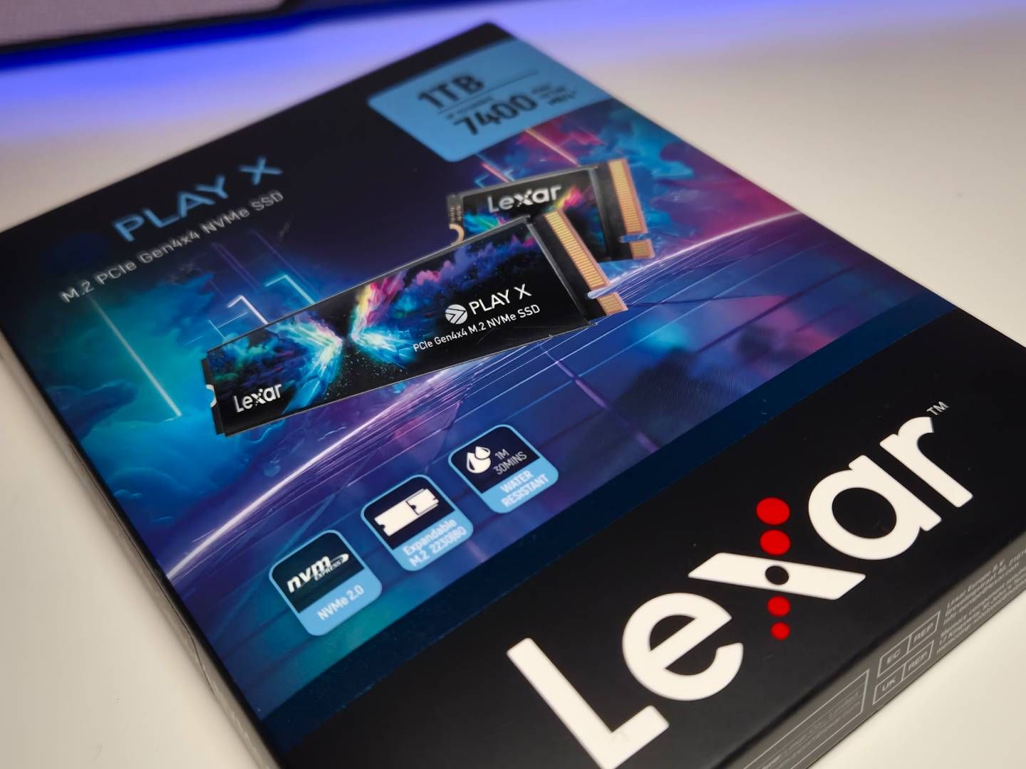 The Lexar Play X SSD combines an M.2 2230 drive with an adapter