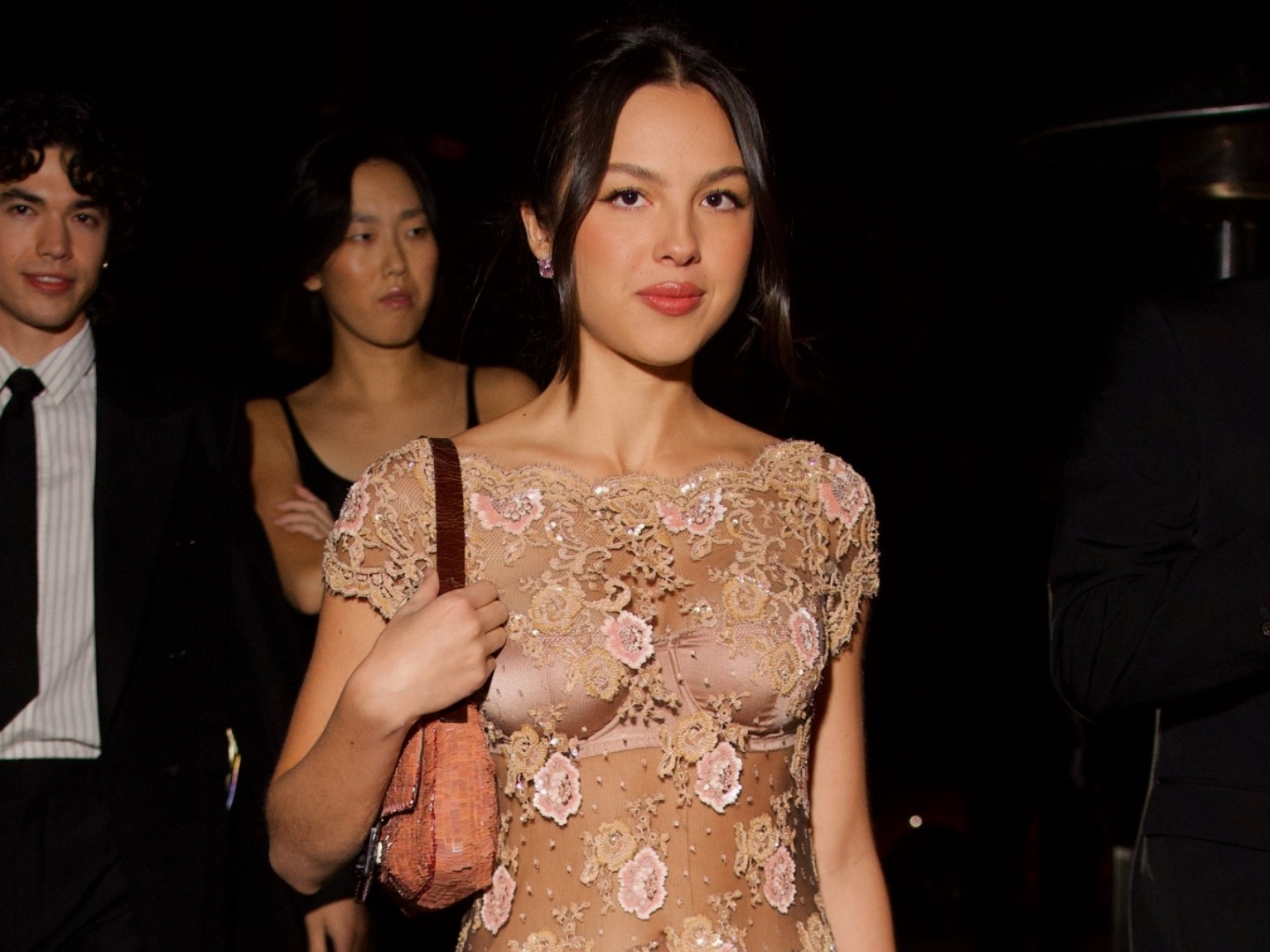 olivia rodrigo sheer dress Olivia Rodrigo and Chappell Roan Have Two Wildly Different Takes on the Sheer Floral Dress