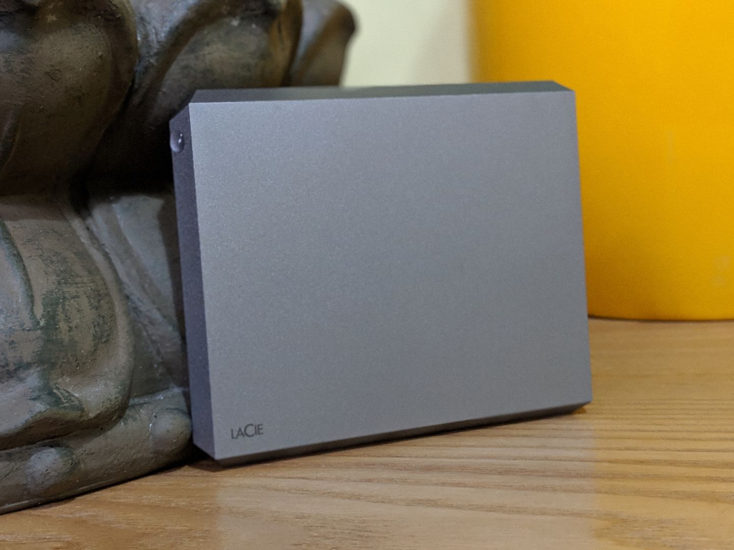 LaCie 1TB Mobile SSD Secure USB-C Drive - Gray - Apple