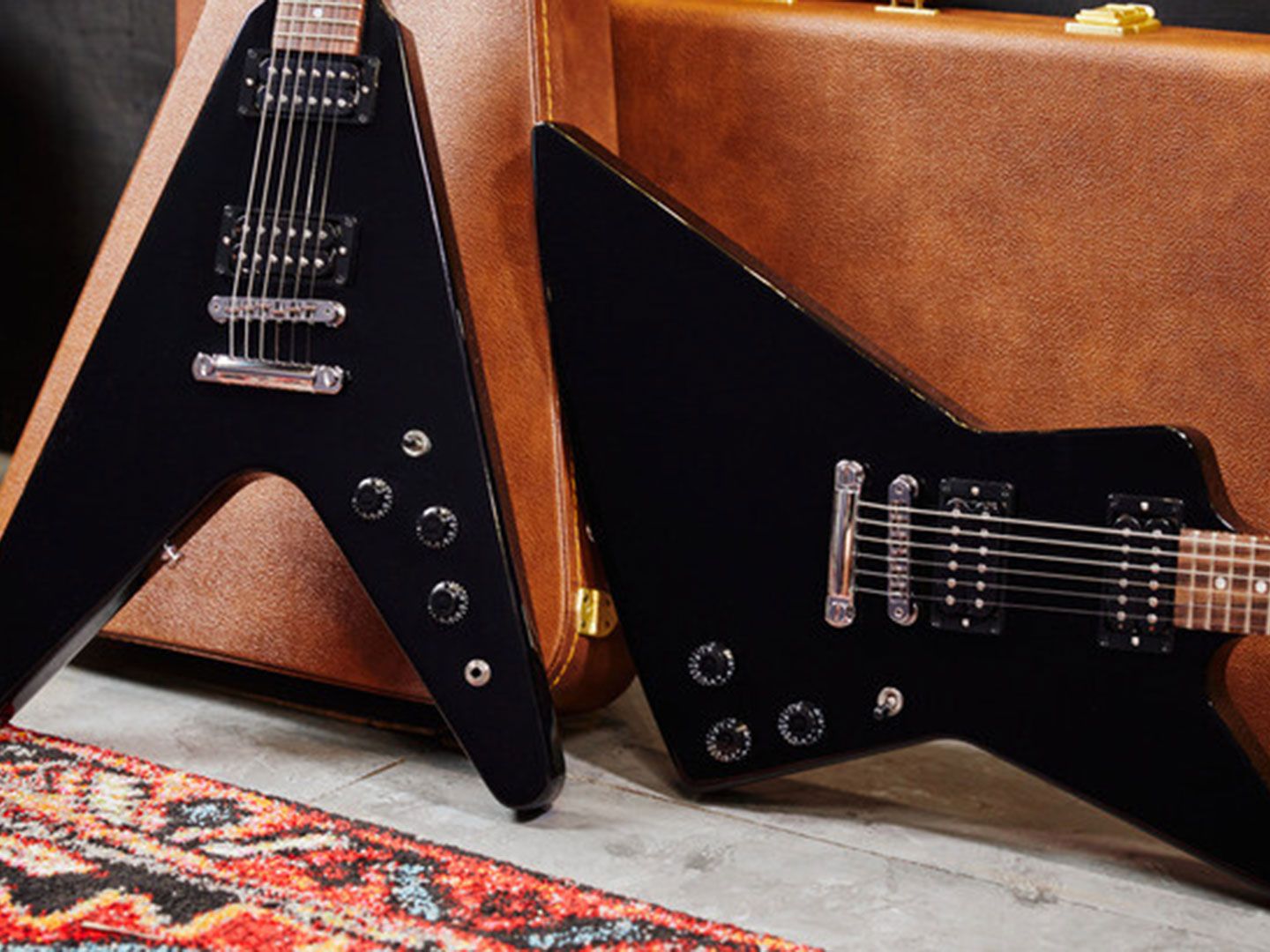 Gibson's new 80s Flying V and Explorer models party like it's 1984