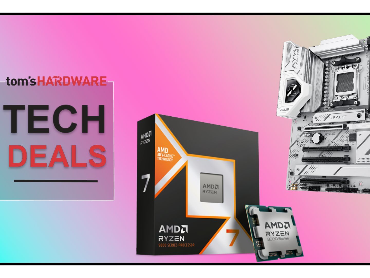 Save $438 on a Ryzen 7 9850X3D, Asus X870, and 32GB of DDR5 RAM