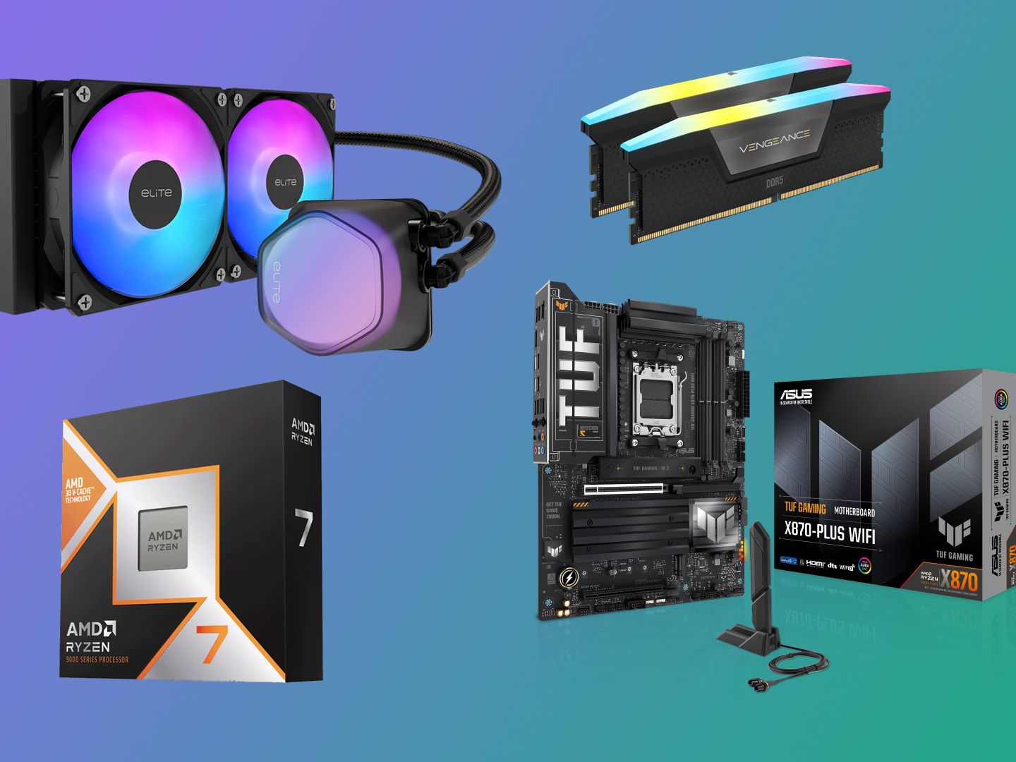 Система питания VRM материнской платы Asus X870E