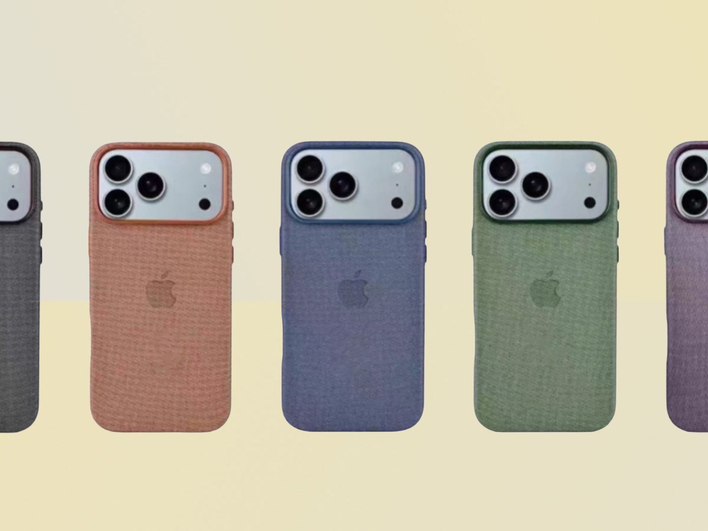 iPhone 17 Pro TechWoven cases leak as Apple's new alternative to