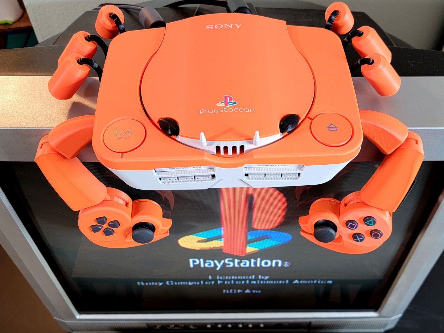 The 'Playstacean' is a crab-u-lous PS One mod | Tom's Hardware