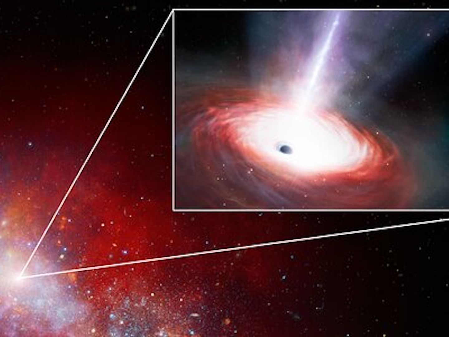 James Webb telescope spots 'feasting' black hole eating 40 times faster  than should be possible | Live Science