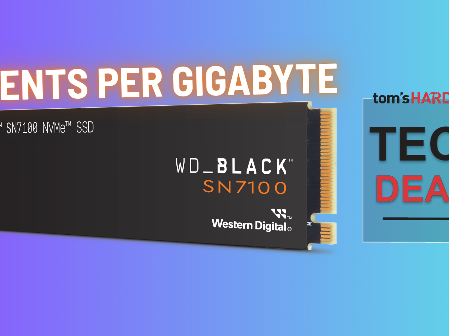 Score a 4 terabyte PCIe 4.0 SSD for a mere 5 cents per gigabyte