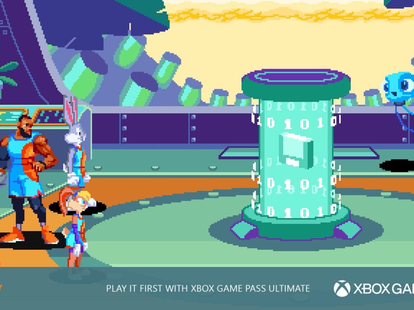 space jam locker with xbox