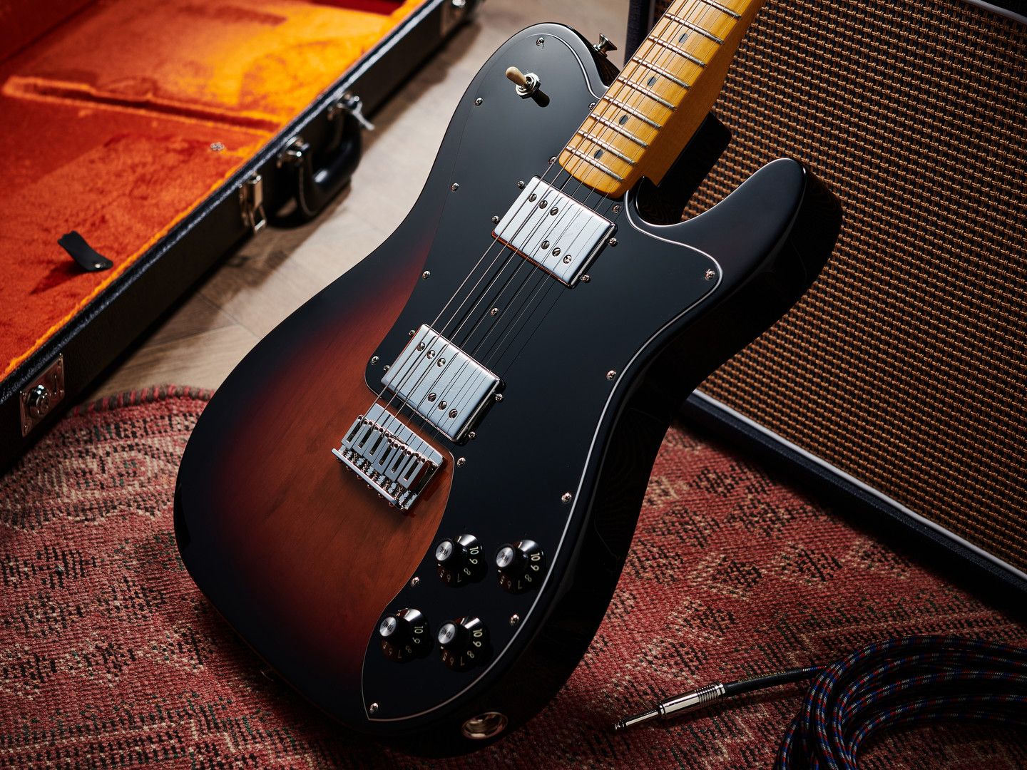 ギター fender american vintage ii telecaster American Vintage II 1975 Telecaster Deluxe - Black – Dave's