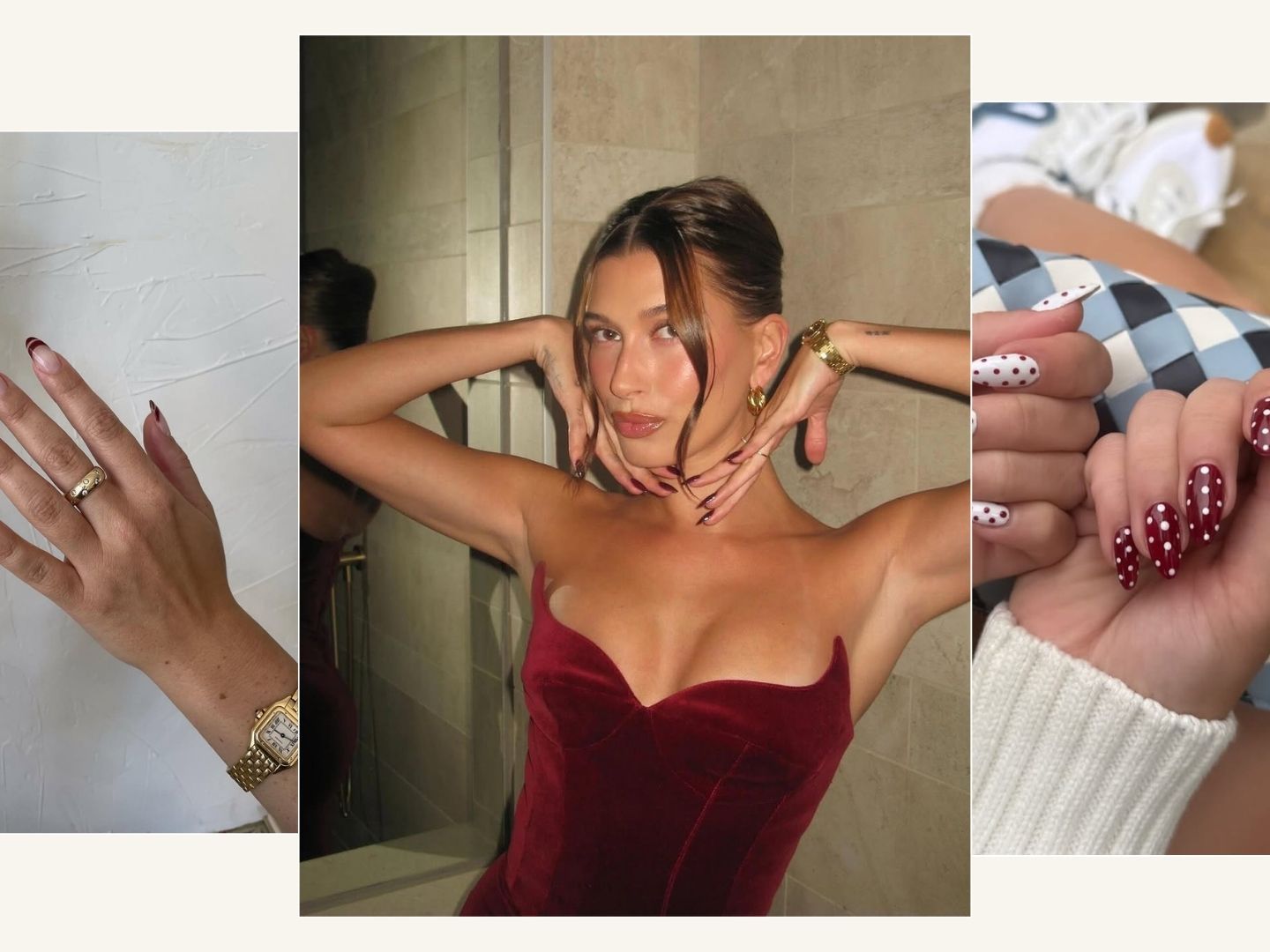 21 Chic Burgundy Nail Designs to Try This Autumn