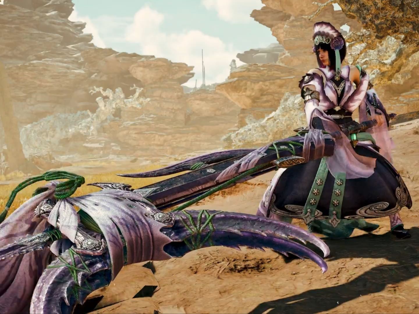 Monster Hunter Wilds players celebrate Capcom lifting gender restrictions  on armor after 20 years: "Gonna be the male character with the prettiest  dress" | GamesRadar+