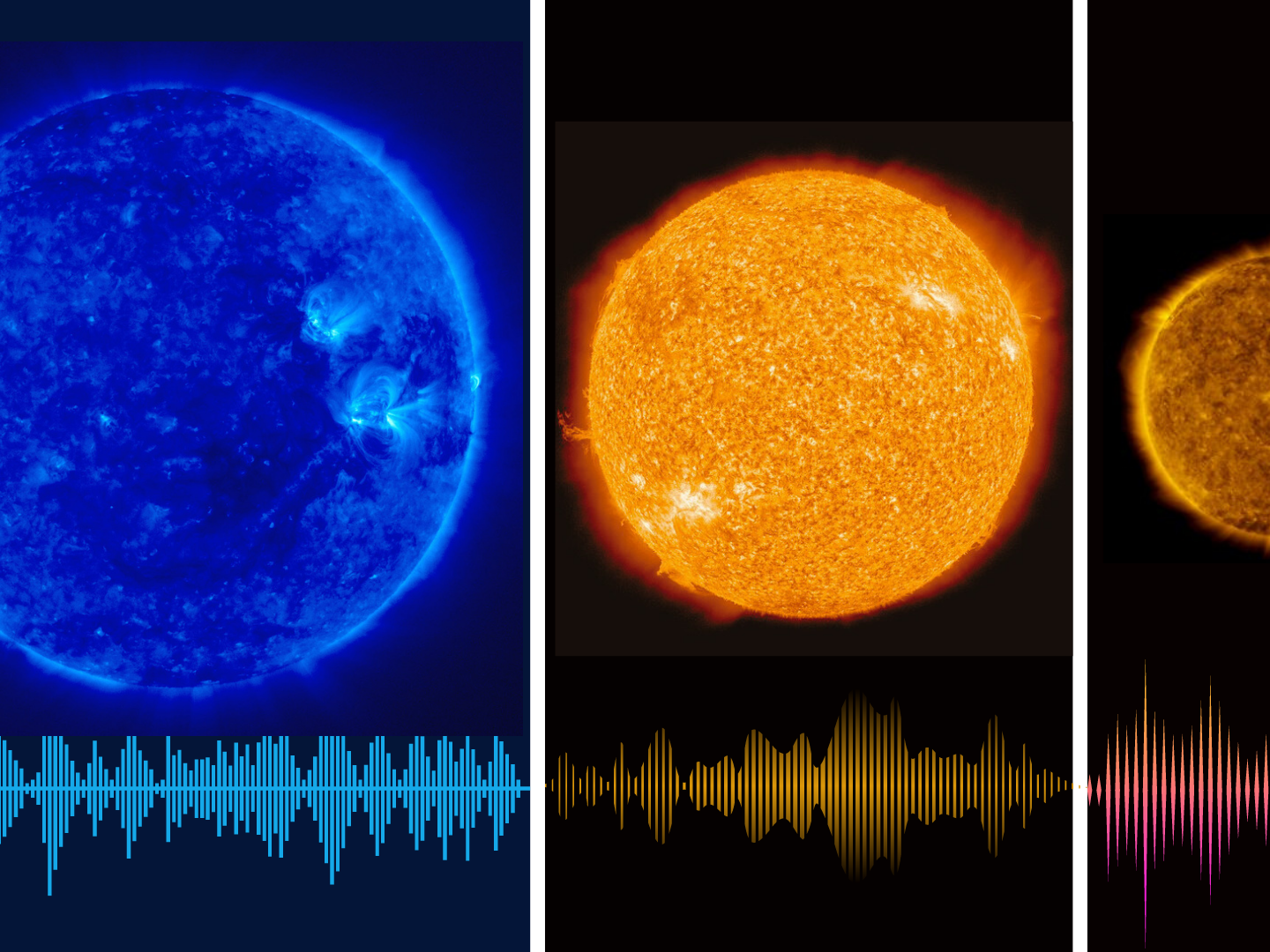 Listen to the sound of 3 stars playing 'Twinkle Twinkle Little
