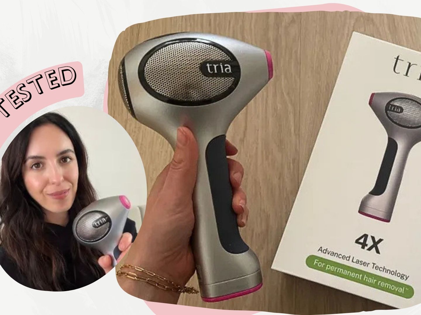 Our beauty editor reviews the £550 Tria 4X Hair Removal Laser