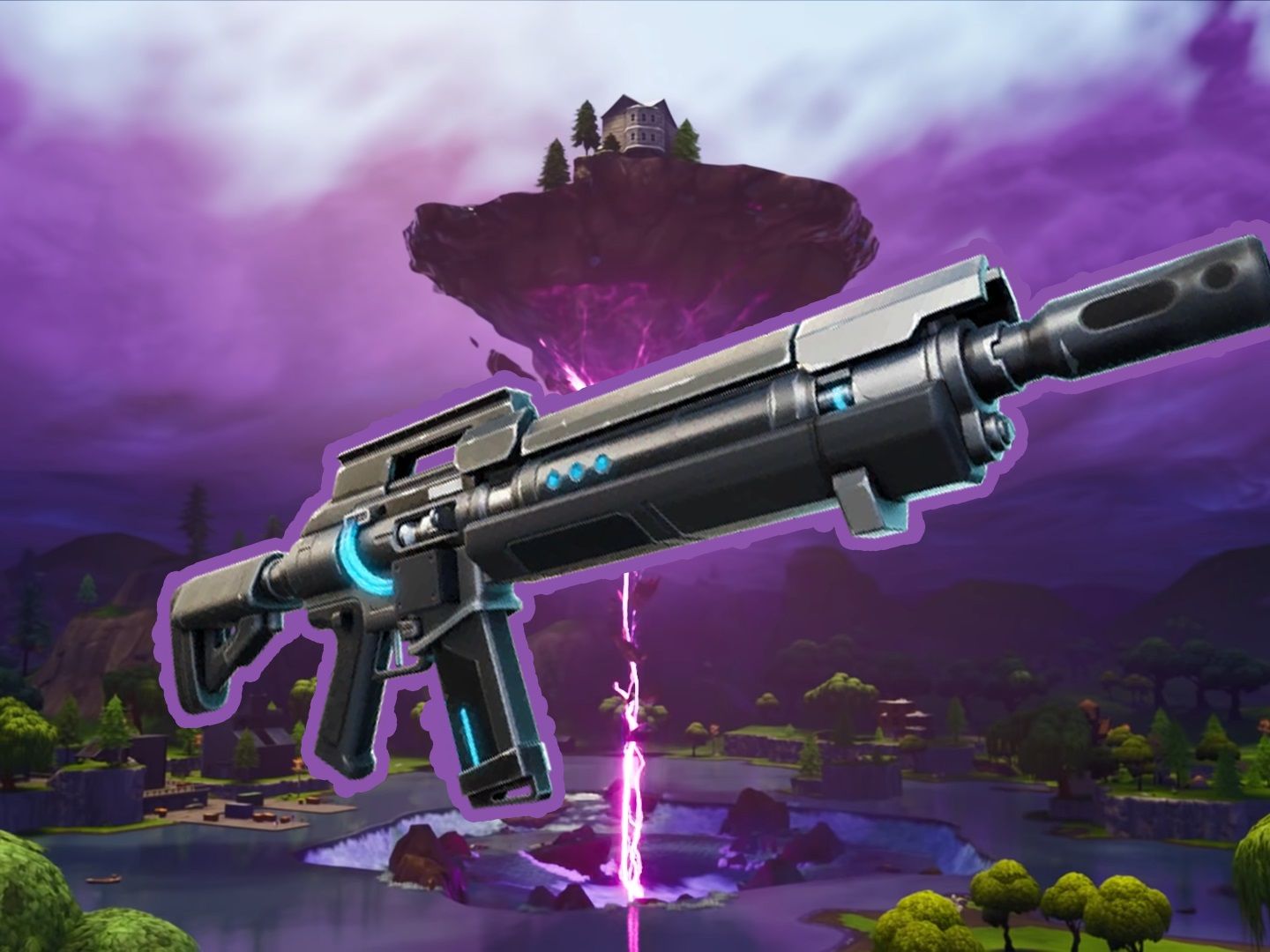 Where to find the Overclocked Pulse Rifle in Fortnite | PC Gamer, image size:1440x1080