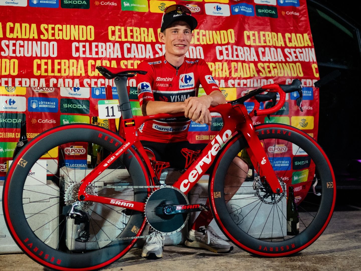 Jonas Vingegaard seals Vuelta win with a red Cervélo S5 | Cycling Weekly
