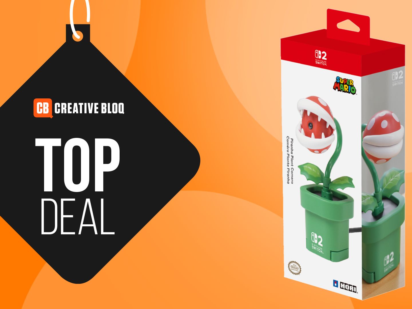Hurry! Get the Nintendo Switch 2 Piranha Plant Camera before it sells out |  Creative Bloq