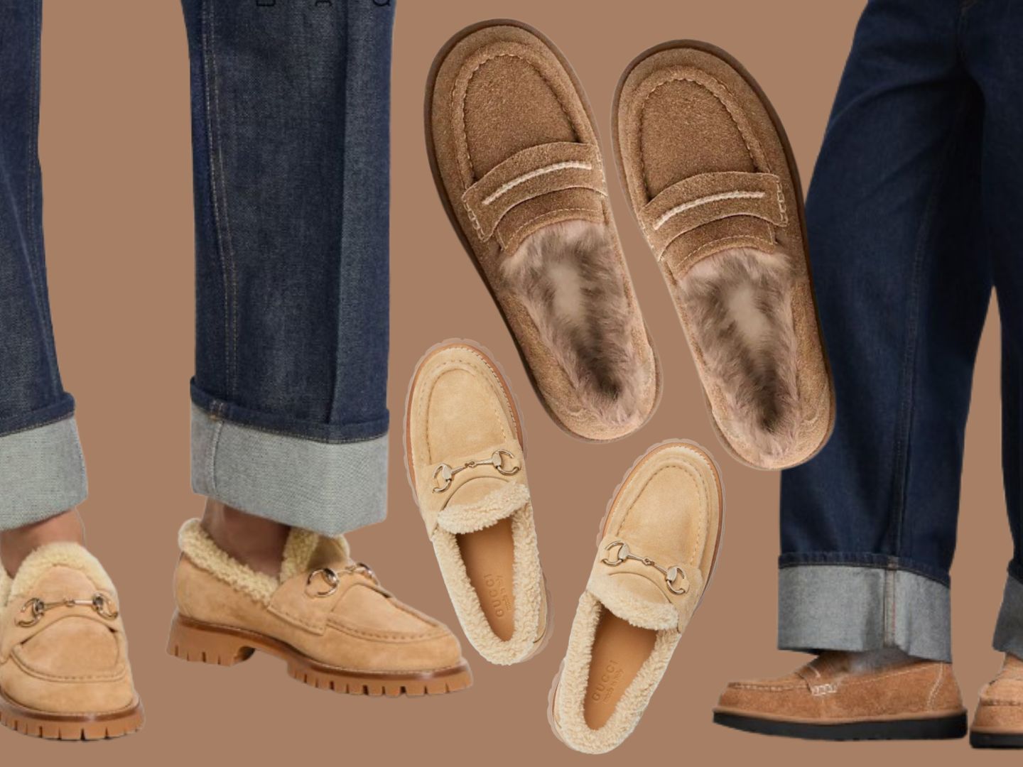 UGG Collection Whiskey Brown Leather Loafers UGG launches Ellis Loafer: year-round comfort meets  main image 2