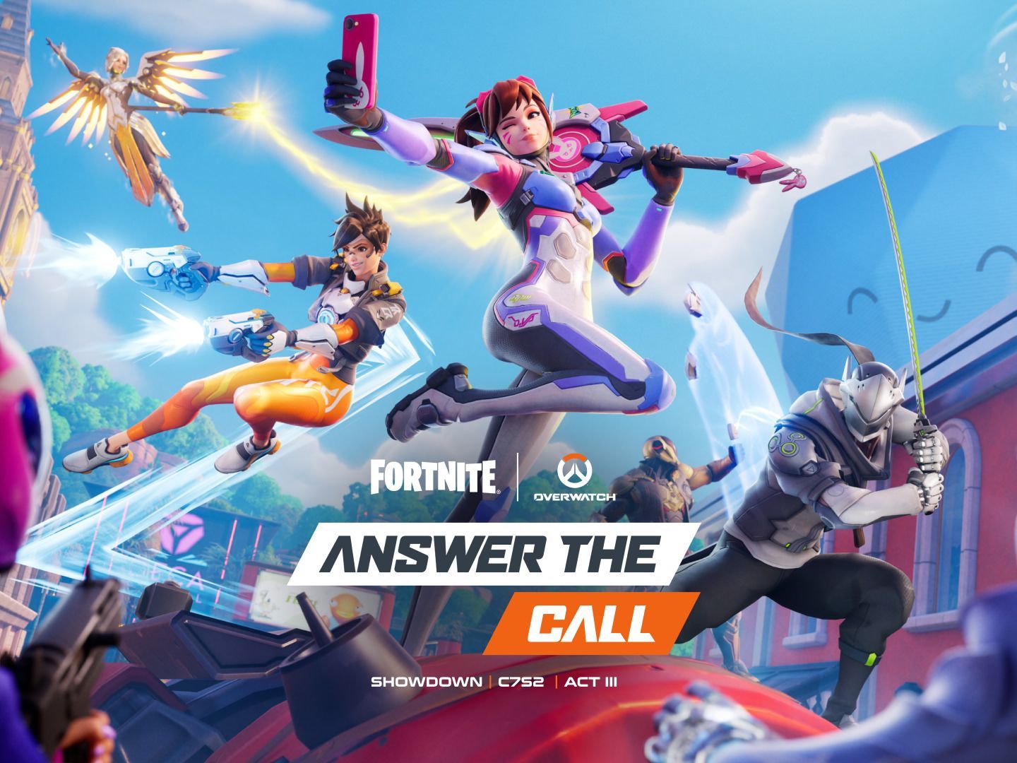 Overwatch Invasion Sparks Fan Frenzy Over Tracer's New Look in Fortnite official image