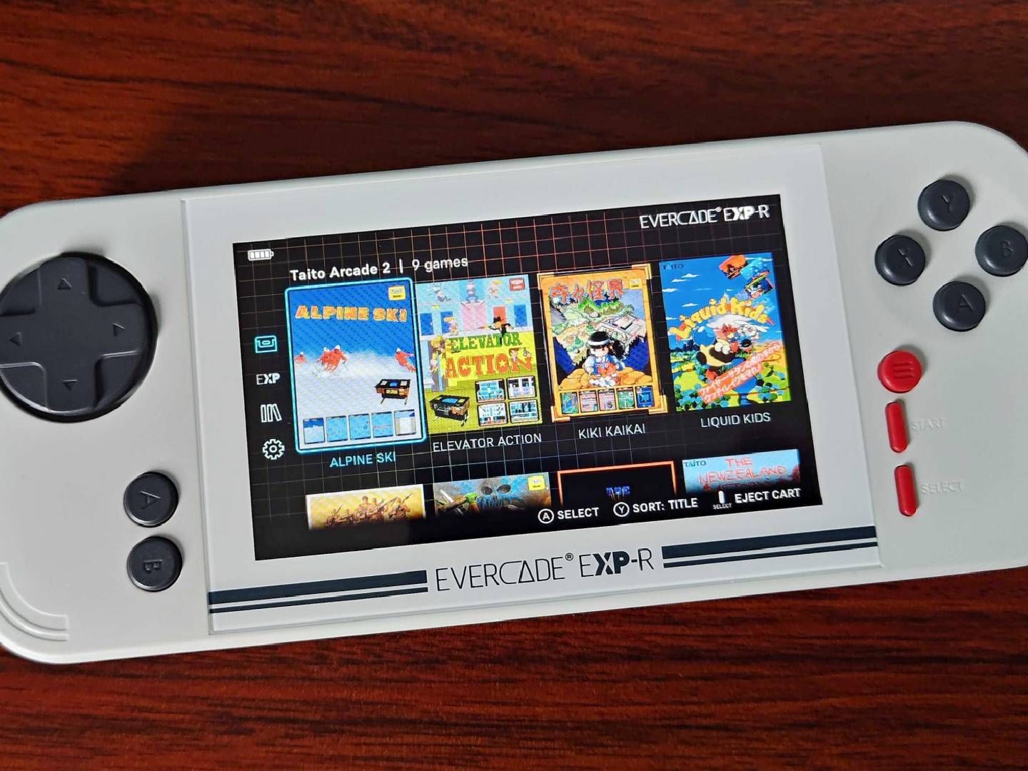 Blaze's Evercade EXP-R handheld is back riding solo, but I'm