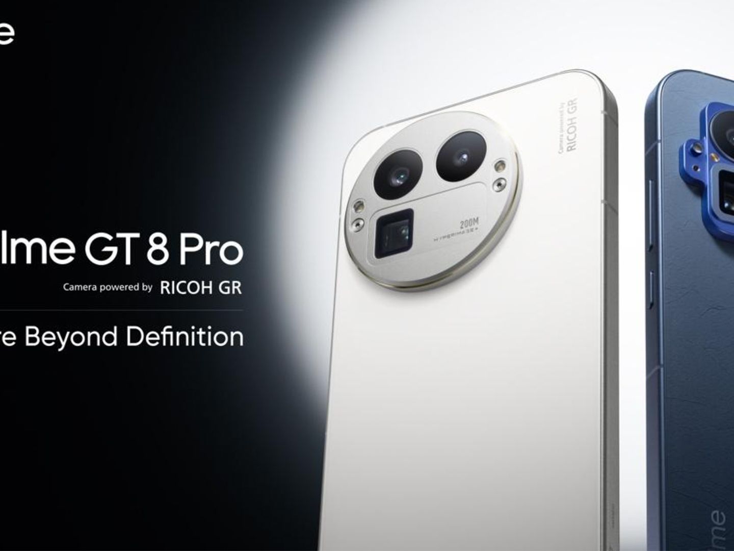 Realme unveils the GT 8 Pro – its first Ricoh GR-powered camera