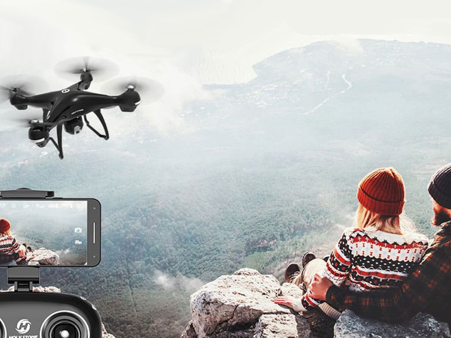 The Holy Stone HS100 GPS FPV drone is a beginner's dream for